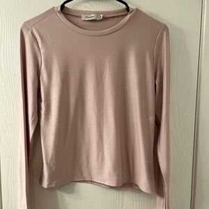 Pink Long Sleeve Top